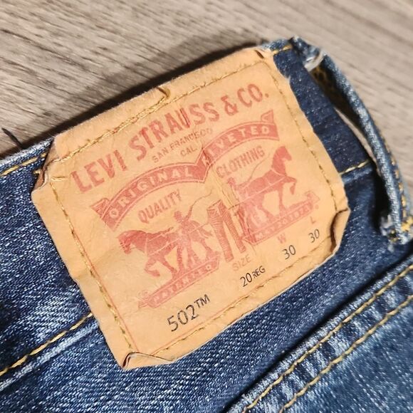 GUC Rugged Taper 502 Levis  Jeans - Picture 7 of 8